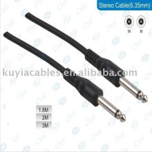 6.35mm to 6.35mm cable male to male